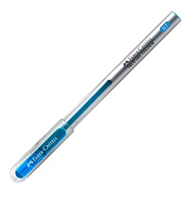 True Gel Pen -- Light Blue Ink 0.7 mm 1 Box isi 10 pcs